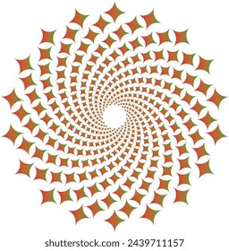 Remolino, fondo de vórtice. Espiral giratoria.