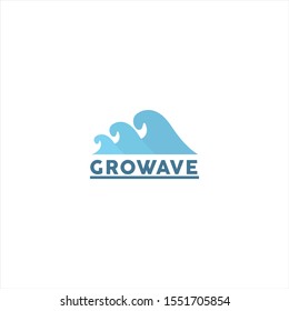 Swirl Wave Logo template Design