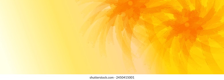 swirl yellow Japanese paper watercolor background