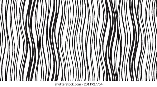 Swirled and curled stripes and brush strokes texture. Marble or acrylic atrwork imitation. Cool and swirly background. Abstract vector illustration. EPS10 