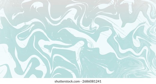 A swirling abstract pattern featuring flowing lines and a blend of pastel blue and white colors. The texture appears smooth and fluid.