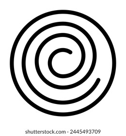 Vector Ilustración de icono de flecha giratoria