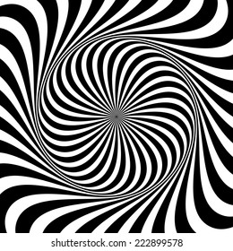 Swirling background. Abstract shapes forming vortex phenomenon.