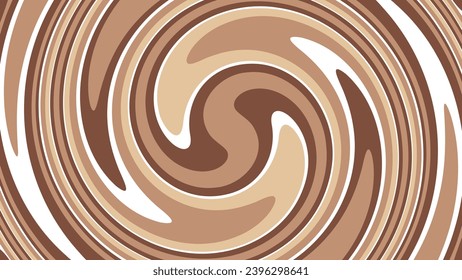 Swirling Background With Marbling Pattern