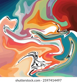 A swirling blend of vibrant colors forming an abstract, fluid background with dynamic movement.