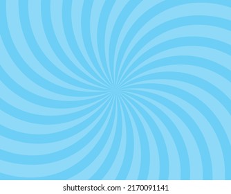 Swirling blue concentrated line background, wallpaper