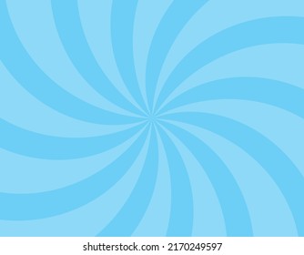 Swirling blue concentrated line background, wallpaper