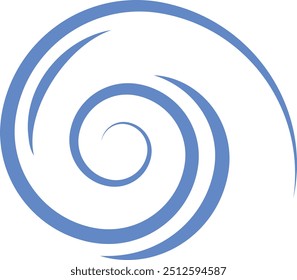 A swirling blue spiral, representing a Cyclone.