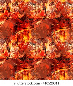 Swirling colored circles with orange.Modern pattern. Swirling circles with color.