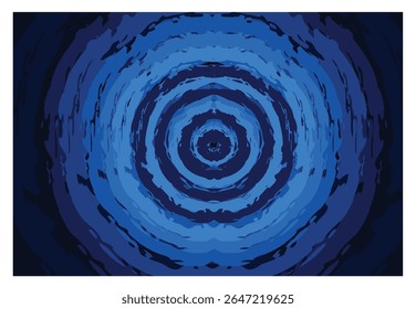 Ilustração em quadrinhos girando. Ilustração vetorial para design de espirais hipnóticas. Espiral em vórtice. Padrão psicodélico