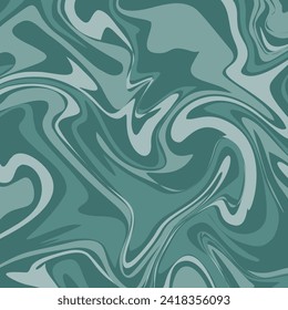 Swirling Melting Liquid Blue Colored for Background Texture