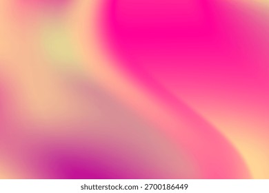 Swirling Pink Background. Pretty pink backdrop. Soft Classic Rose and French Fuchsia Gradient. Vector Illustration.
