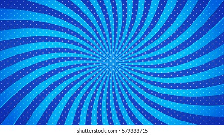 Swirling radial background.