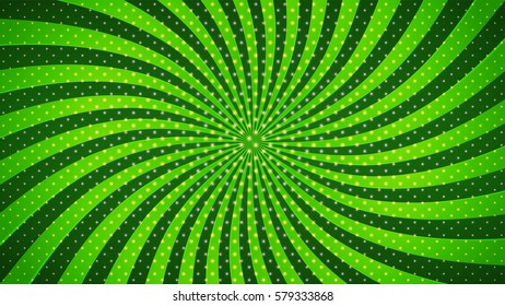 Swirling radial background.