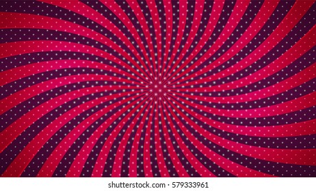Swirling radial background.