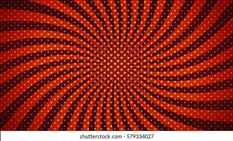 Swirling radial background.