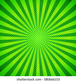 Swirling radial background.