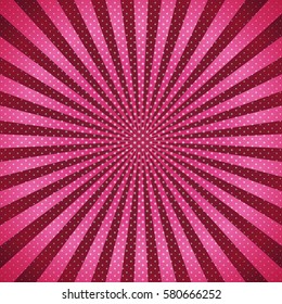 Swirling radial background.