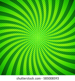 Swirling radial background. Vector illustration.