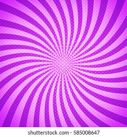 Swirling radial background. Vector illustration.