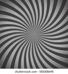 Swirling radial background. Vector illustration.