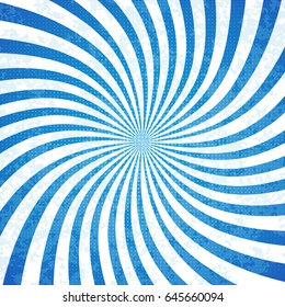 Swirling radial background Vector illustration