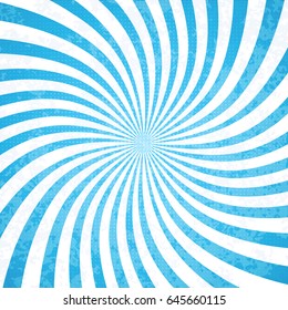 Swirling radial background Vector illustration