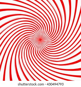 Swirling radial background. Vortex background. Helix background. Vector background.