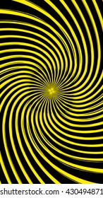 Swirling radial background. Vortex background. Helix background. Vector background.