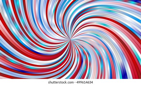 Swirling radial background. Vortex background. Helix background. Colorful vector background.