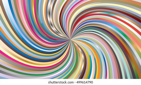 Swirling radial background. Vortex background. Helix background. Colorful vector background.