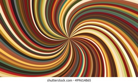 Swirling radial background. Vortex background. Helix background. Colorful vector background.