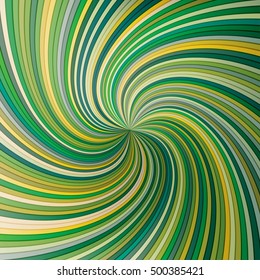 Swirling radial background. Vortex background. Helix background. Colorful vector background.