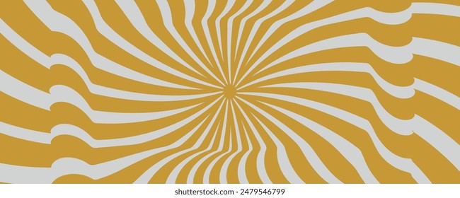 Swirling radial ice cream background. Vector illustration for swirl design. Summer. Vortex spiral twirl	
