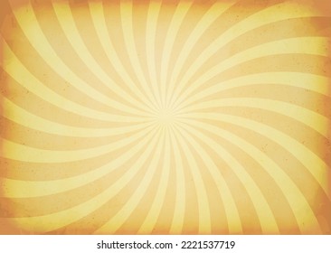 Swirling radial pattern background illustration ( vintage texture )