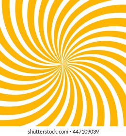 Swirling radial pattern background. Vector illustration for cute pretty circus design