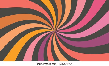 Swirling radial vortex background	