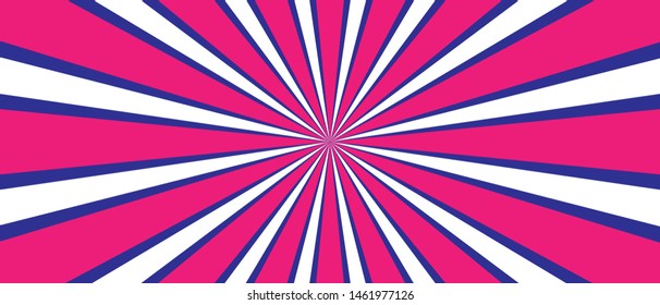 Swirling radial vortex vector background