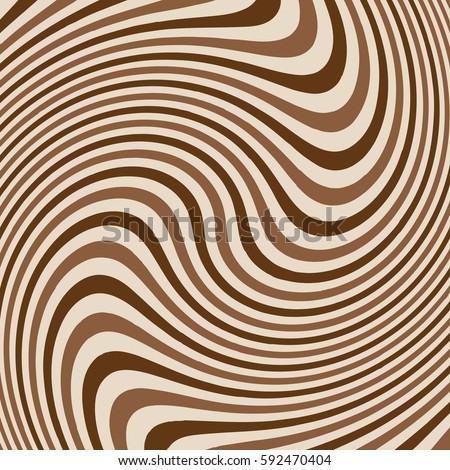 Swirling stripes background. Vector illustration for swirl design.
