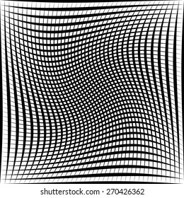 Swirling, twirling lines abstract vector pattern. 