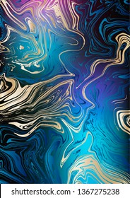 Swirls of marble or the ripples of agate background. Liquid marble texture. Fluid art. Applicable for design covers, presentation, invitation, flyers, annual reports, posters and business cards. Moder