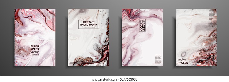 Swirls of marble or the ripples of agate. Liquid marble texture. Fluid art. Applicable for design covers, presentation, invitation, flyers, annual reports, posters and business cards. Modern artwork