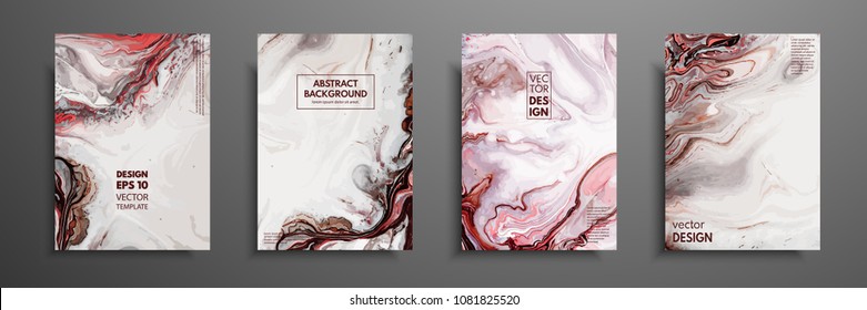 Swirls of marble or the ripples of agate. Liquid marble texture. Fluid art. Applicable for design covers, presentation, invitation, flyers, annual reports, posters and business cards. Modern artwork