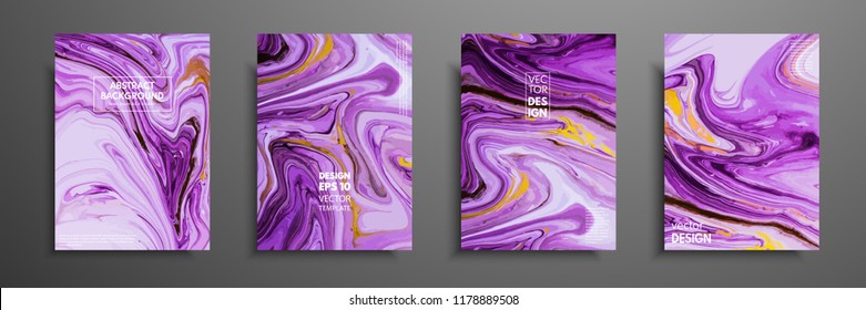 Swirls of marble or the ripples of agate. Liquid marble texture. Fluid art. Applicable for design covers, presentation, invitation, flyers, annual reports, posters and business cards. Modern artwork.