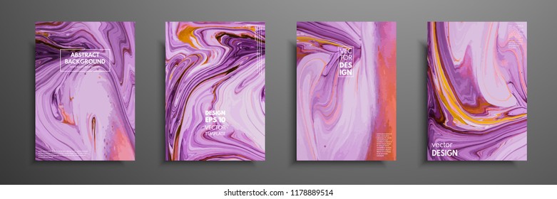 Swirls of marble or the ripples of agate. Liquid marble texture. Fluid art. Applicable for design covers, presentation, invitation, flyers, annual reports, posters and business cards. Modern artwork.