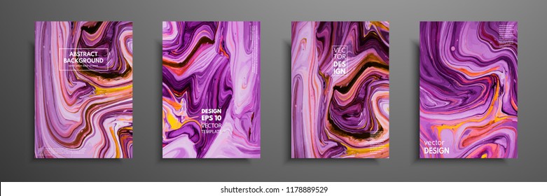 Swirls of marble or the ripples of agate. Liquid marble texture. Fluid art. Applicable for design covers, presentation, invitation, flyers, annual reports, posters and business cards. Modern artwork.