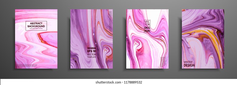 Swirls of marble or the ripples of agate. Liquid marble texture. Fluid art. Applicable for design covers, presentation, invitation, flyers, annual reports, posters and business cards. Modern artwork.