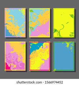Swirls of marble or the ripples of agate. Liquid marble texture. Fluid art. Applicable for design covers, presentation, invitation, flyers, annual reports, posters and business cards. Modern artwork