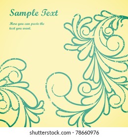 Swirls pattern.	Vector illustration of swirl pattern