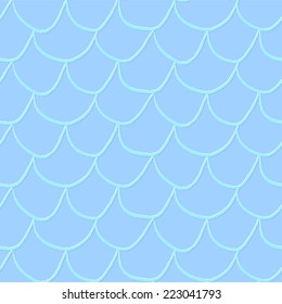 Swirls vintage seamless pattern in vintage style 